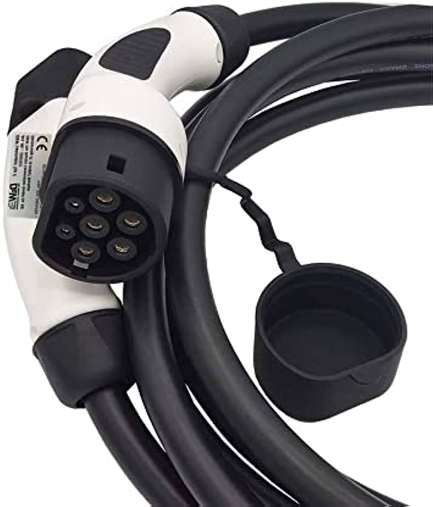 1 faset lade kabel til EL billader med type 2 stik