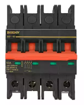 Solcelle DC Mini Automatsikring – DC Strømafbryder
