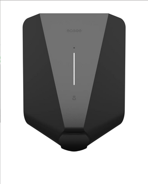 Easee Charge Up ladeboks 1,4–22 kW – kWh-måler, 4G & WiFi, Sort