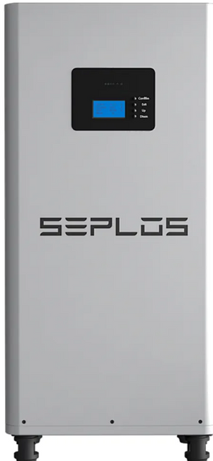 Seplos Vertical 280AH 14.3 KWH 51.2V Lithium ion Batteri BMS 3.0