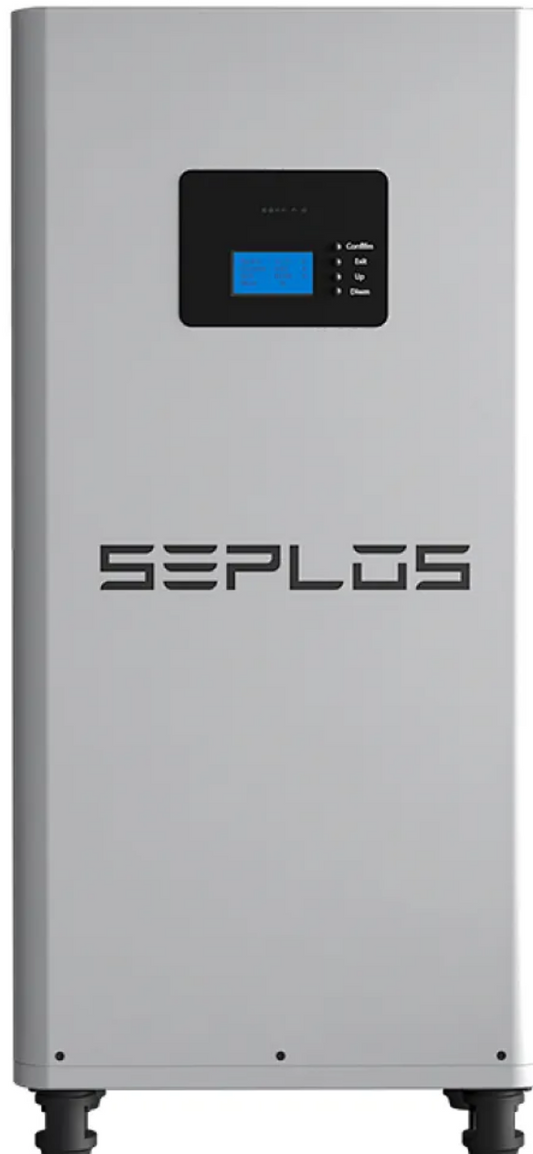 Seplos Vertical 280AH 14.3 KWH 51.2V Lithium ion Batteri BMS 3.0