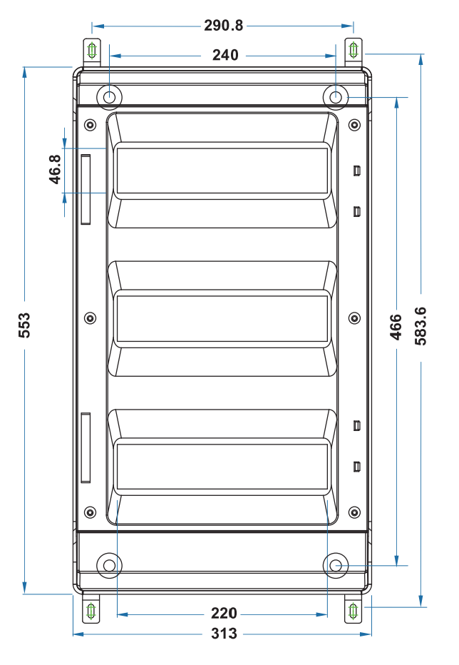 Bx MODULAR ENCLOSURE Tavle