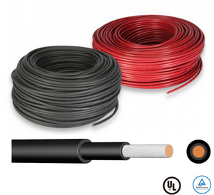 Solcellekabel 6 mm² H1Z2Z2-K – TÜV EN 50618, DC 1,5 kV